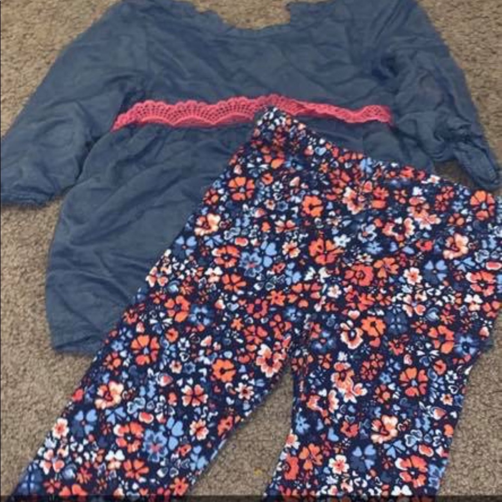 Blue jean set